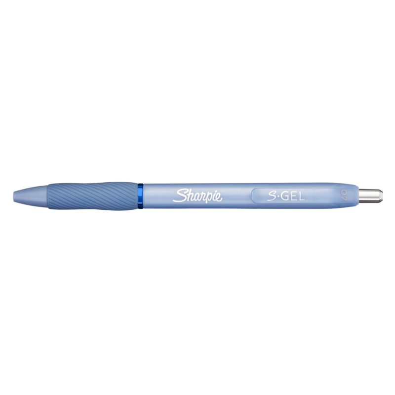 Sharpie® S-Gel Frosted Blue Barrel - Royal Blue - 2